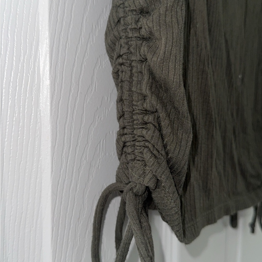 Wild Fable Olive Green Crop Top